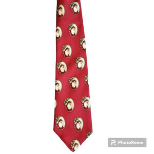 Noel 100% Silk Vintage Santa Neck Tie